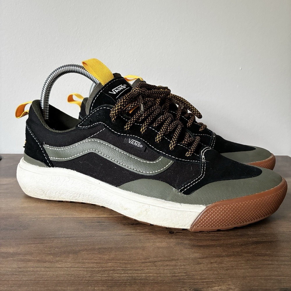 Vans UltraRange EXO SE Black Olive Parks Project Lace Up Shoes Womens 8.5
